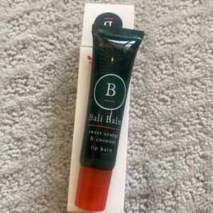 Sweet Orange & Coconut Lip Balm - Green and Orange
